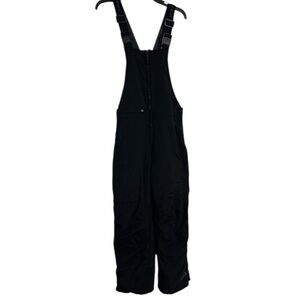 Men Polar Edge Ski Pant with Suspender Water Resistant Snow Bids in black Size M